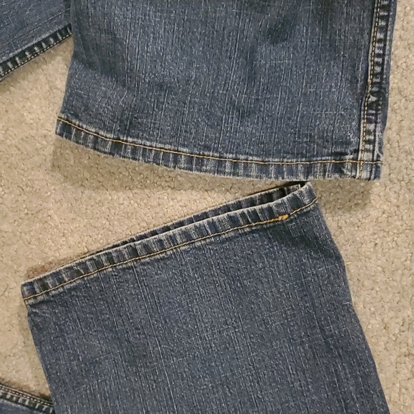 Levi Strauss Stretch Low Rise Bootcut Jeans 12  med. Misses - Picture 5 of 9